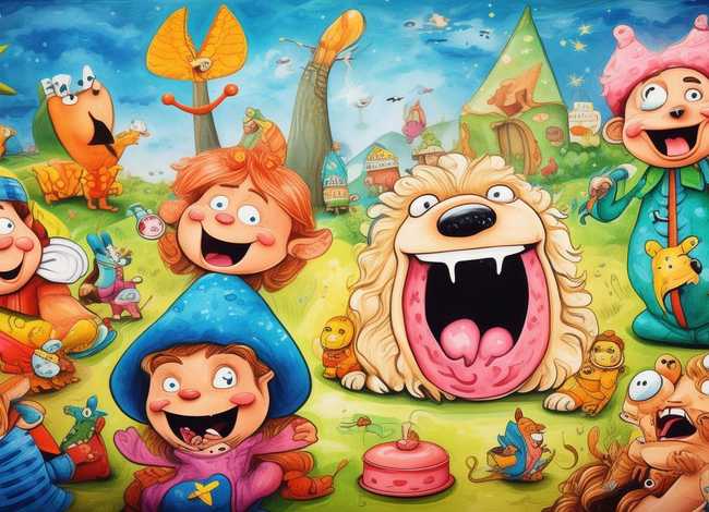 儿童英文绘本搞笑故事 - 非常搞笑有趣的英文绘本故事