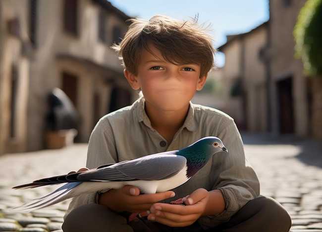儿童和鸽子的故事小说 - 小男孩和鸽子的故事读书心得