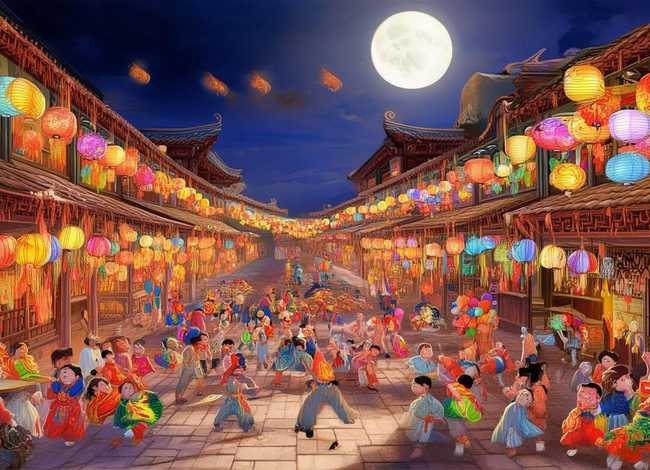 闹元宵绘本故事连环画（闹元宵绘本故事连环画图片）