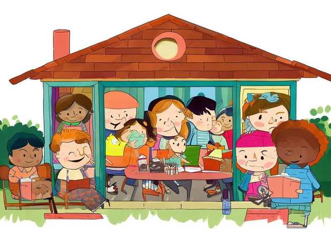 读读儿童故事新邻居读后感 - 新邻居绘本读后感 读读儿童故事新邻居读后感 - 新邻居绘本读后感