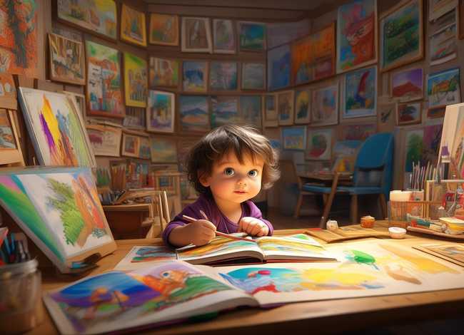 给孩子的艺术故事（给孩子的艺术故事怎么写）