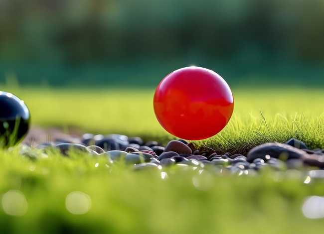 儿童绘本故事红球球黑球球 - 绘本故事红球球和黑球球