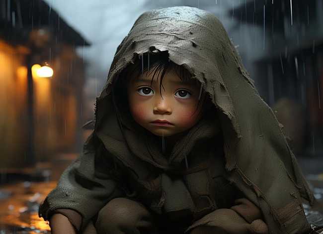 王刚讲故事里的孩子，王刚讲故事可怜的孩子