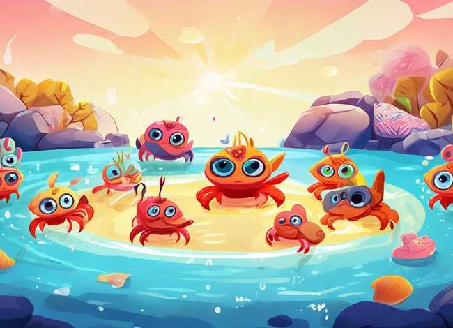 螃蟹的幼儿故事 - 螃蟹的幼儿故事图片
