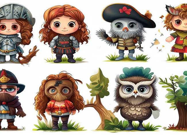 儿童文学封面图片人物，儿童文学封面图片人物大全