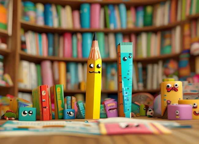 儿童故事文具的家，文具的家故事视频