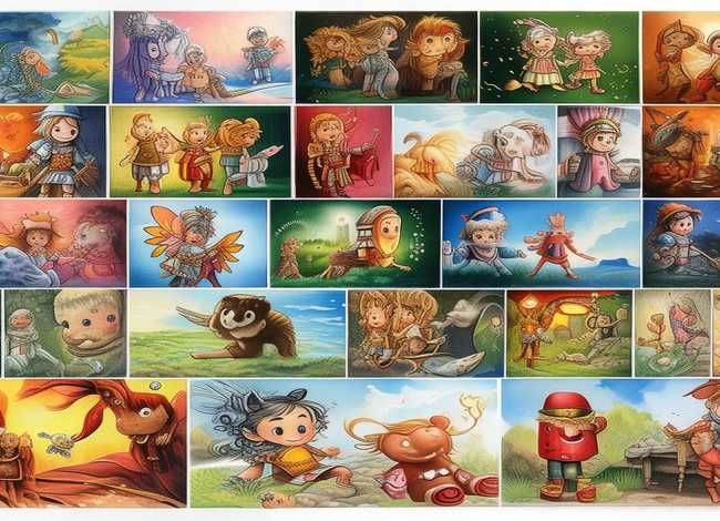 100个经典儿童故事文字版、100个经典儿童故事完整版