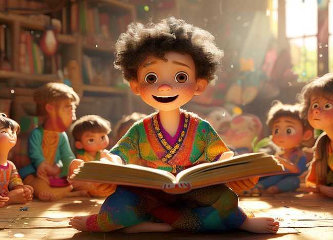 说书儿童故事；儿童版说书人