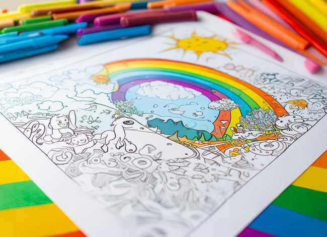 打印儿童填色画，儿童填色简笔画打印版