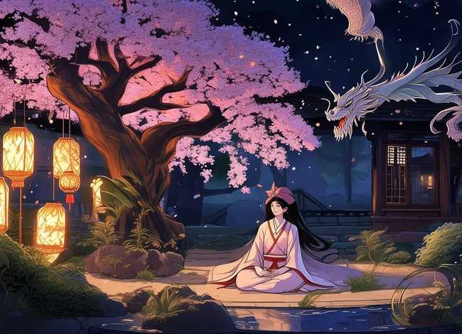 东方故事主题画 东方故事主题画画图片