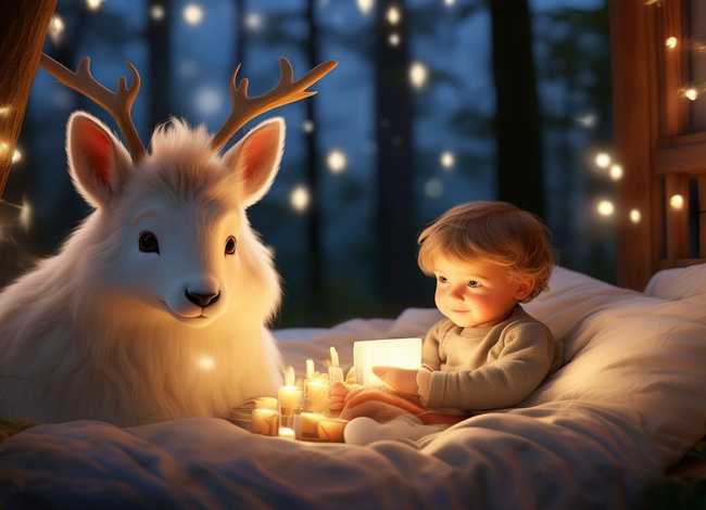 梅花鹿的故事儿童睡前收听（关于梅花鹿的睡前故事）