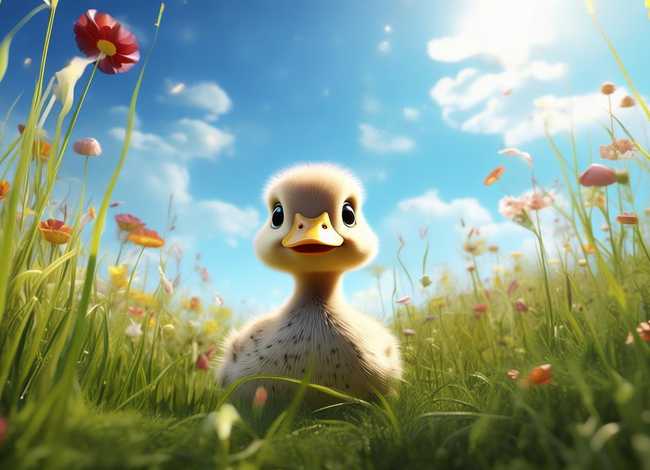 儿童童话故事表演丑小鸭；幼儿童话丑小鸭