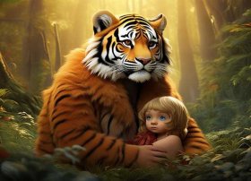 虎姑婆绘本；虎姑婆绘本图片