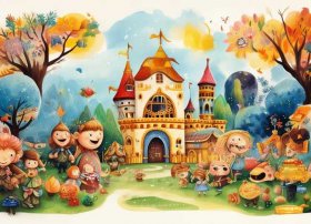 经典幼儿故事图片；幼儿园经典故事图片