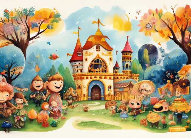 经典幼儿故事图片；幼儿园经典故事图片