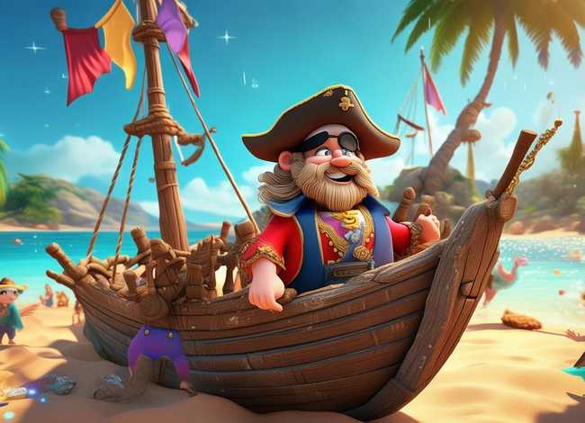 儿童故事海盗船长 海盗船长绘本故事