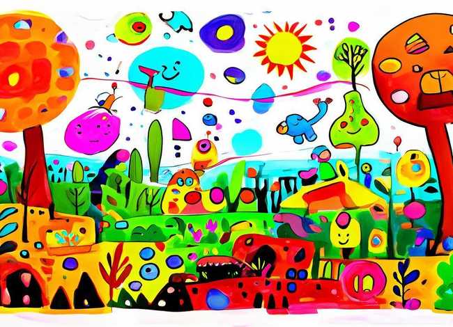 儿童插图简笔画（儿童插画图片大全简单 手绘 简笔画）