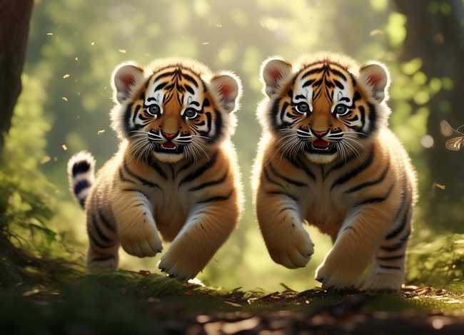 两只老虎幼儿故事 - 幼儿两只老虎的故事 两只老虎幼儿故事 - 幼儿两只老虎的故事