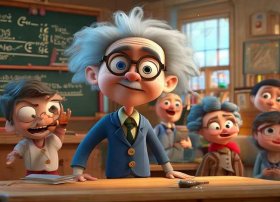 爱因斯坦的故事动画 - 爱因斯坦的故事动画片