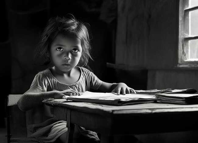 贫困失学儿童的故事（贫困学生的故事）