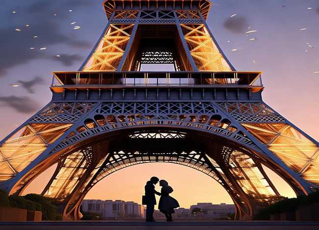 埃菲尔铁塔的故事动画、埃菲尔铁塔的浪漫故事