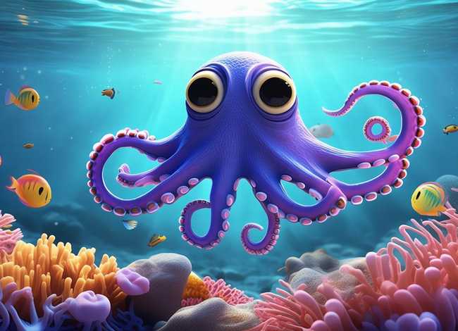 章鱼的故事 蓝莓章鱼的故事