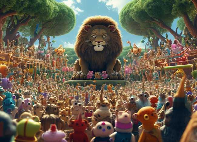 少儿故事动物，少儿故事动物王国开大会