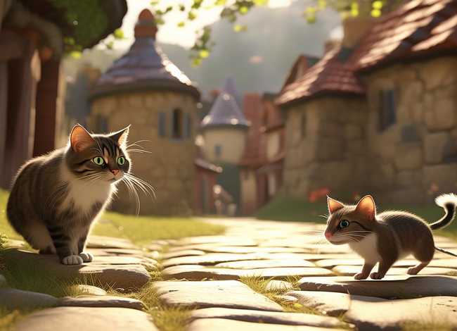 格林童话猫和老鼠的故事（格林童话中猫和老鼠）