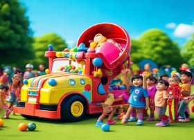 翻斗车儿童动画 - 翻斗车儿童动画片