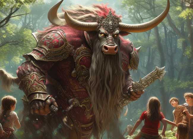 儿童牛魔王的故事完整版、牛魔王的经典故事