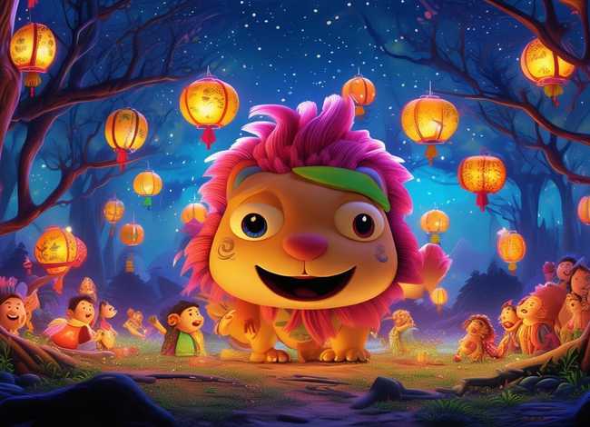 年兽的故事儿童版英语 年兽的故事英语版简短