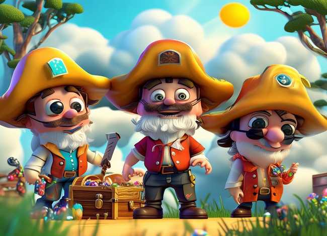 儿童绘本三个强盗（儿童绘本三个强盗图片）