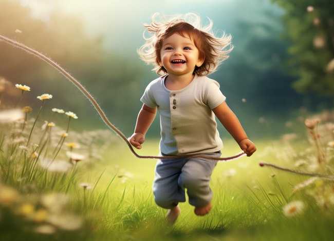 儿童跳绳文案短句；儿童跳绳文案短句唯美
