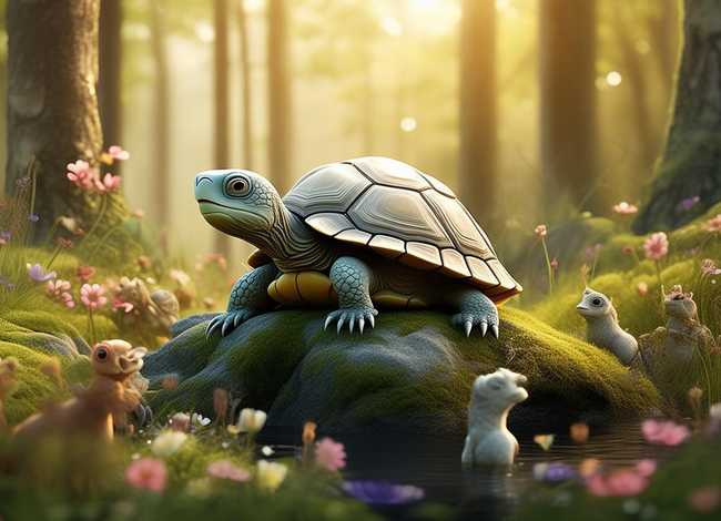 绘本故事聪明的乌龟故事、绘本故事聪明的乌龟故事教案