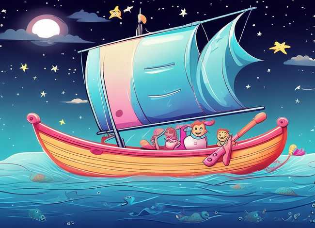 关于船的儿童睡前故事 - 关于船的幼儿故事
