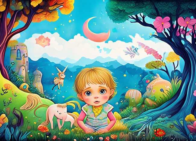 儿童童话图画，儿童童话图片画画