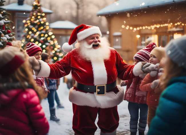 儿童故事圣诞老人 - 圣诞老人的故事幼儿园