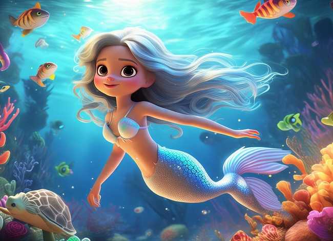 美人鱼故事儿童版（美人鱼少儿故事）