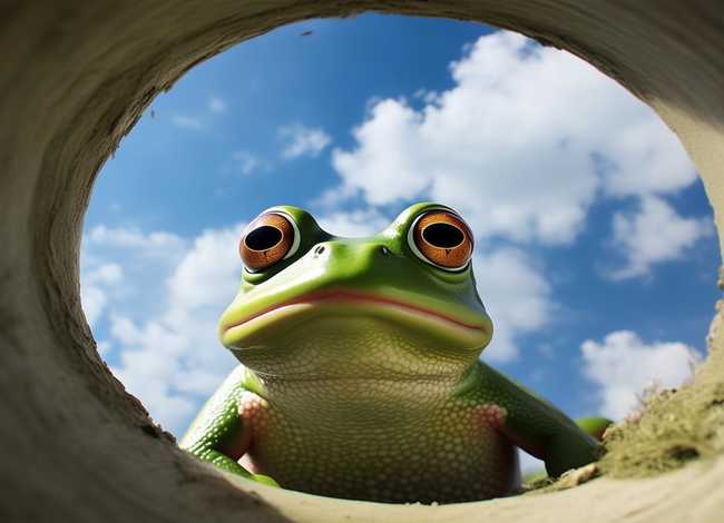 坐井观天故事简单讲述（坐井观天故事简单讲述及道理）