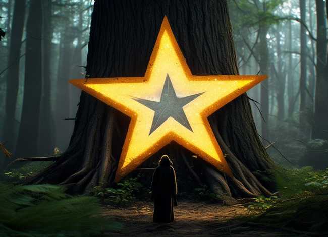 纹五角星的故事，纹五角星的故事是什么