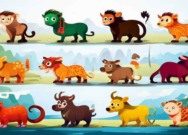 十二生肖的故事简单版 十二生肖的故事简单版图片