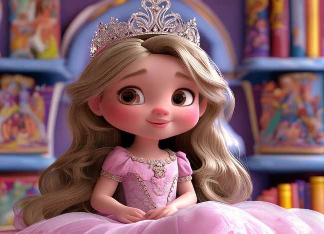 儿童绘本故事大全我是小公主，我是小公主的图片大全