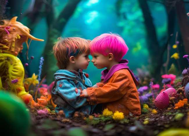 非主流儿童故事，非主流爱情故事