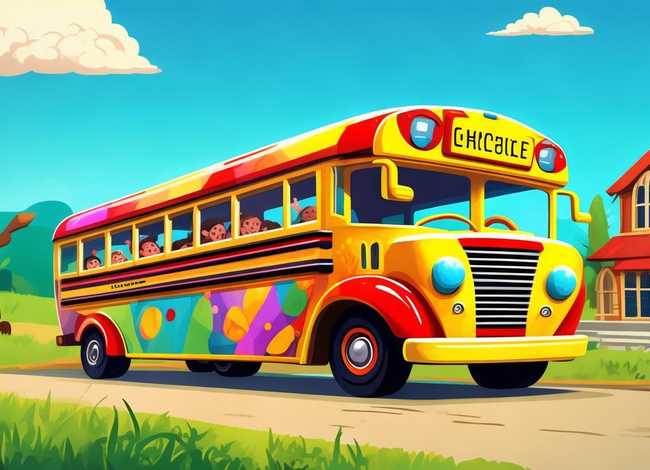 儿童故事校车出发啦 - 校车出发啦绘本故事