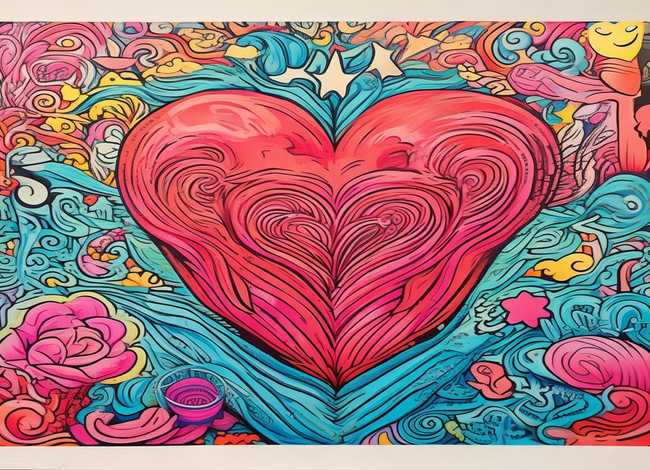 心的故事手抄报；心的故事手抄报怎么画