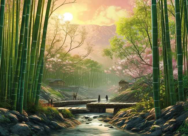 《桃花源的故事》（《桃花源的故事》绘本读后感）