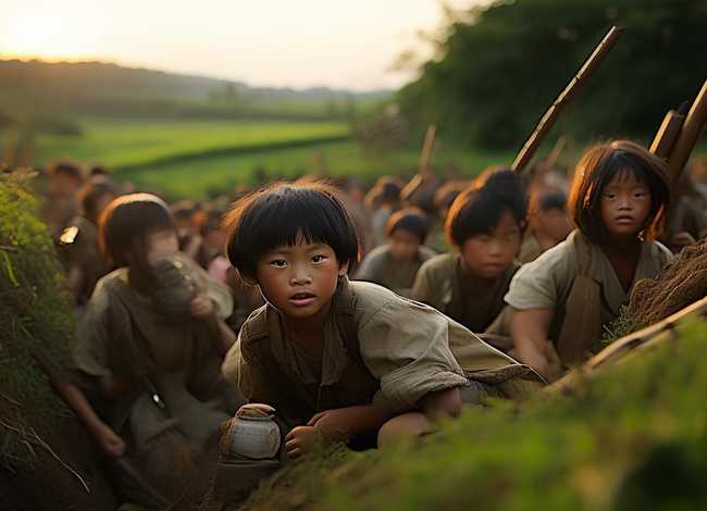 地道战儿童故事完整版；儿童版的地道战