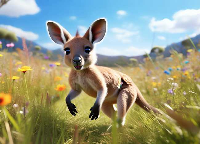 儿童故事小袋鼠的大草原之旅，小袋鼠去旅行的故事