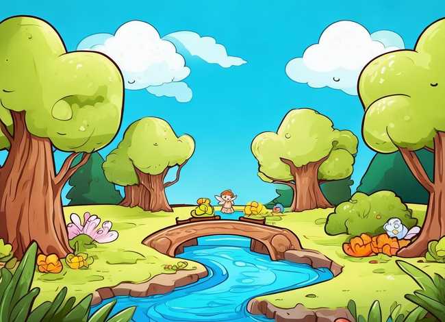 童话故事插图简单，童话故事插图一年级简单图片