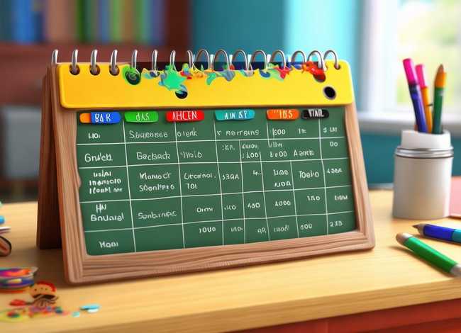 做课程表小学生 - 小学生的课程表怎样做